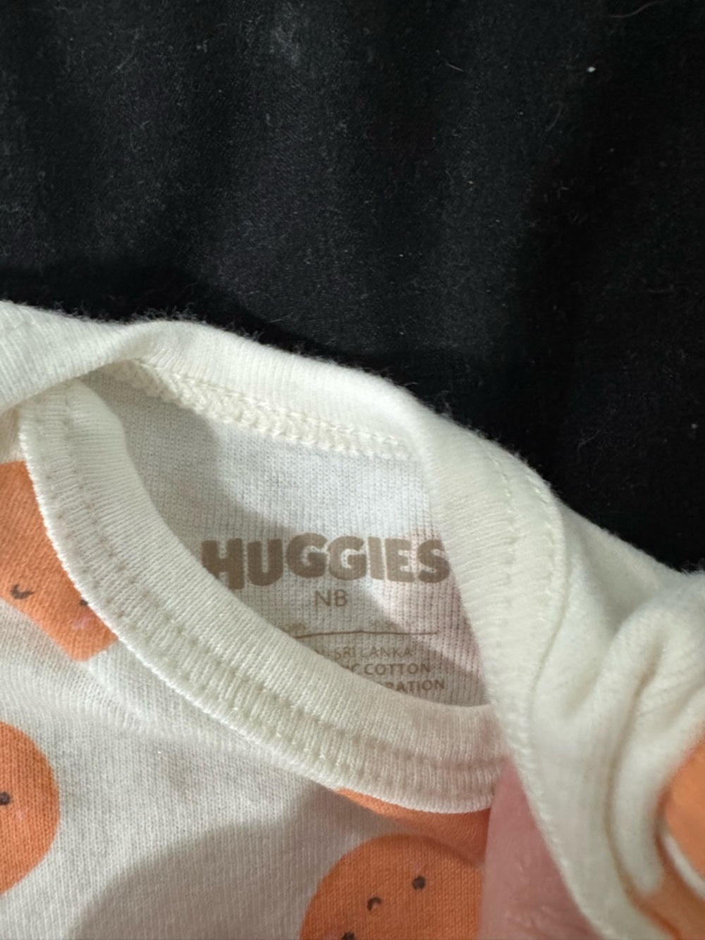 2-Pack Peach Graphic Baby One-Piece Bodysuits - Peach/White - Picture 4 of 7